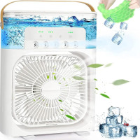 Портативный мини-кондиционер с подсветкой Mini Air Conditioner