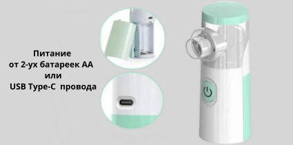 Варианты питания ингалятора